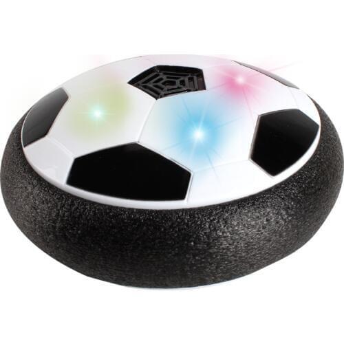 Ball LED Light Flashing Air Power Soccer Disc Hovering Gliding Ball Floating Indoor Football Toys For Kids Gift
