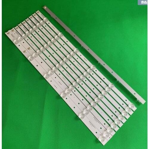 10PCS LED Backlight lamp strip 6leds for TCL L55P1-CUD 4C-LB5506-HR02J/HR01J 55HR330M06A2/B2