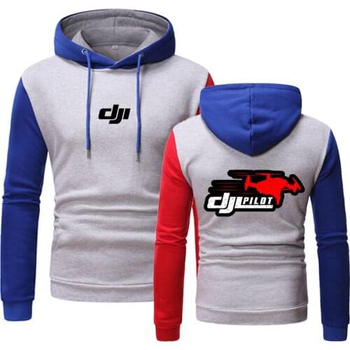 Dji Mavic Pilot Logo Men Comfortable 2021 Movement Printing College Hoodies Casual Top Autumn Popular Hooded Sweatshirts