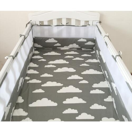 XISAYABABY Bumpers In A Crib For Newborns