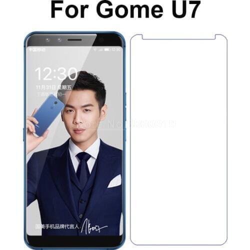 For Gome U7 Tempered Glass Screen Protector 9H 2.5D Front Clear Protective Film on Gome U7 5.5 Inch Screen Protector Glass