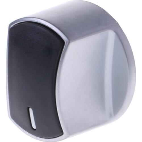 1PC Metal Silver Universal Gas Stove Knob Cooker Oven Hob Kitchen Switch Control R7RC