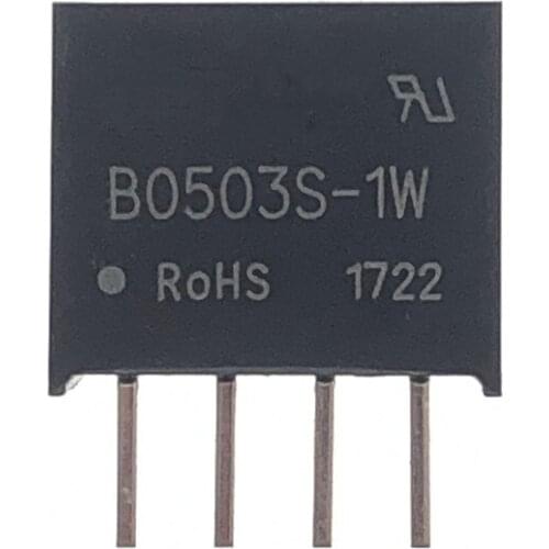 10PCS B0503S-1W SIP-4 B0503S DC-DC DC step-down power supply 5V to 3.3V Isolated Power 100% New and original