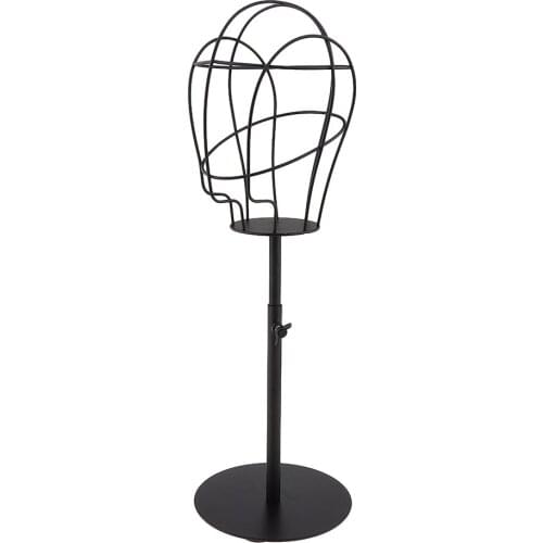 19.7 inch Tall Adjustable Metal Hats Display Stand Caps Holder Rack | Durable & Sturdy | Fits on Cabinet, Countertop, Desk