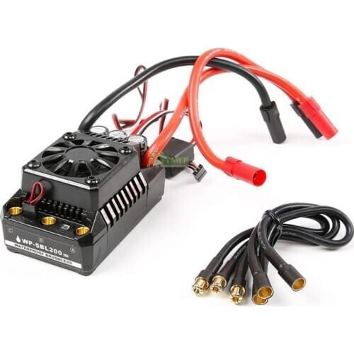 200A High Voltage Waterproof ESC Fit for 1/5 HPI ROVAN KM E-BAJA
