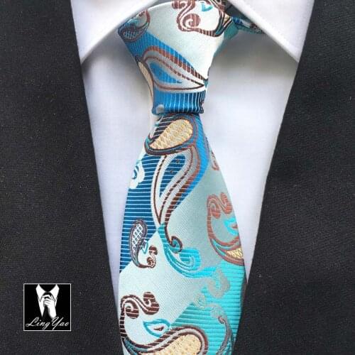 8cm New Arrival Luxury Paisley Tie Suits Shirt Formal Necktie High Quality Colorful Gravata