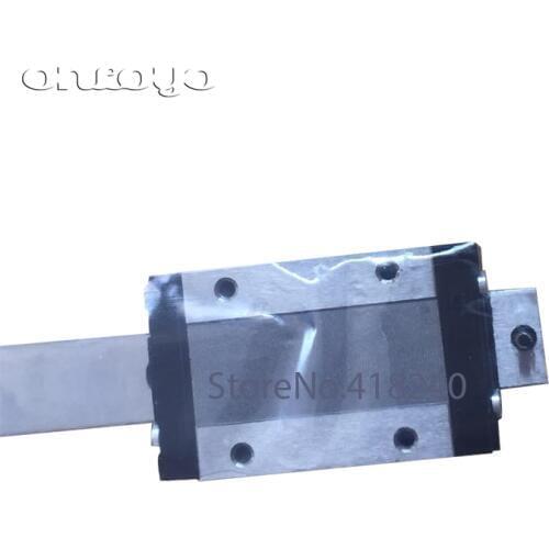 Computer Embroidery Machine Parts Accessories BRH15L Slider Ball Trolley With 670mm Long Guide Rail