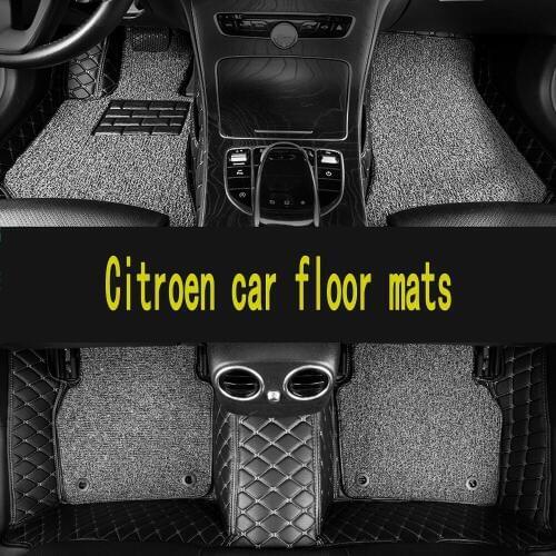Custom car floor mats for citroen c4 grand picasso c5 2010-2018 citroen ds5 Auto accessories car mat