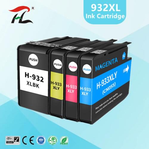 932XL 933XL Ink Cartridge for HP932XL HP933XL HP 932XL 932 933 for hp Office jet 6100 6600 6700 7110 7610 7612 printer