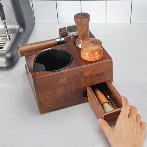Coffee Filter Tamper Holder Espresso Tamper Mat Tamping Station for Coffee
