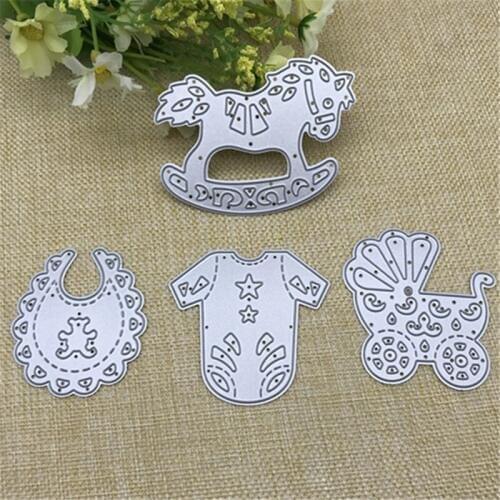 Baby toy Metal Cutting Dies Stencils For Card Making Decorative Embossing Suit Paper Cards Stamp DIY