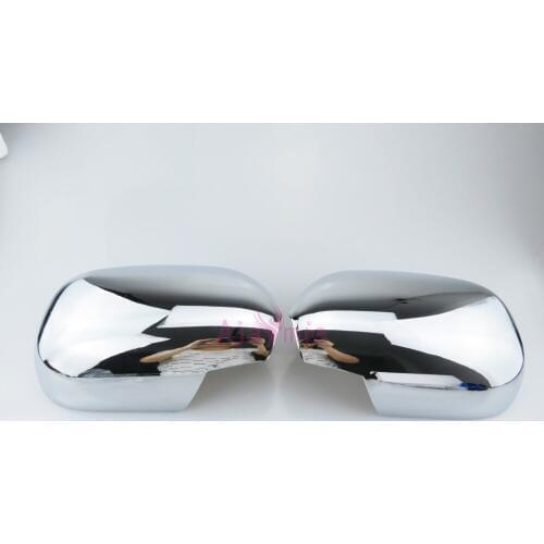 For Toyota 4Runner Door Mirror Cover Rear View Overlay 2003 2004 2005 2006 2007 2008 2009 Chrome Car Styling Accessories