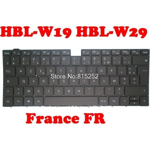 Laptop Keyboard For HUAWEI MagicBook Pro HBL-W19 HBL-W29 HLY-W29R HLY-W29RP 2H-BCQFRH80121 Black France FR With Backlit