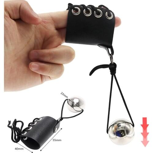 Leather Cockring Chastity Cage Heavy Weight Metal Ball Stretcher Penis Enlargement Pump Device Men Delay Lasting Trainer Sex Toy