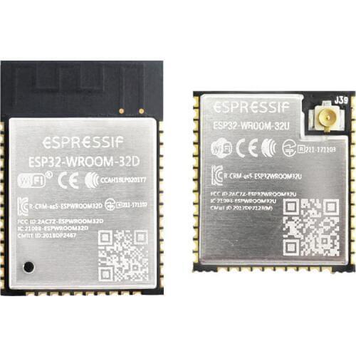 Duoweisi ESP32-WROOM-32D powerful, generic Wi-Fi+BT+BLE MCU modules ESP32-D0WD module ESP32-WROOM-32U module External antenna
