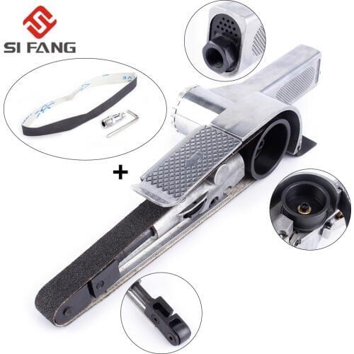 Pneumatic Sanders Tools Belt Polisher Machine 520*20mm with 3 Belts air tool