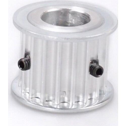 HTD5M 10T Timing Belt Pulley, 5/6/6.35/8mm Bore, Gear Pulley 10Teeth 5M10T 15mm Width, Transmission Pulley Aluminum For CNC