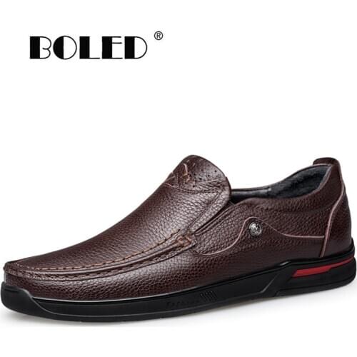 Genuine Leather Shoes Men Business Formal Shoes Breathable Causal Shoes Loafers Driving Men Shoes Zapatos Hombre