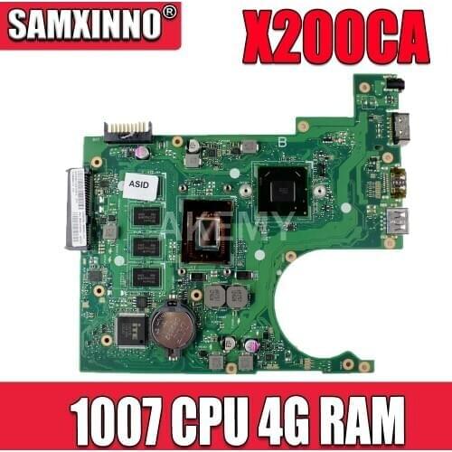 X200CA Motherboard REV2.1 With 1007CPU 4G Memory 100% Tested