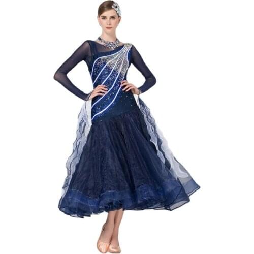 B-17114 New rhinestone ballroom dance dress, ballroom dance dresses competition women
