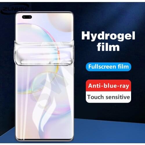 ZLNHIV soft full cover for Honor view 20 pro plus 30 Youth 30s 30i 20s 20i 50 SE V40 lite hydrogel film phone screen protector