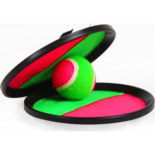 1Set Sucker Sticky Ball Toy Outdoor Sports Catch Ball Game Set Throw And Catch Parent-Child Interactive Outdoor Toys For Kids