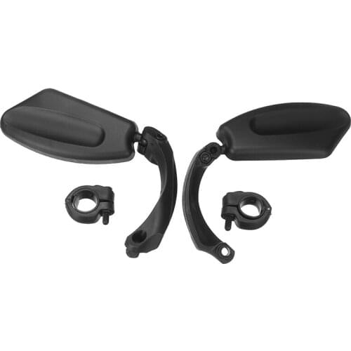 1 Pair Left & Right Rotate Mirrors Adjustable Degree E-bike MTB Bicycle Accessories Universal Rearview Mirror Bike