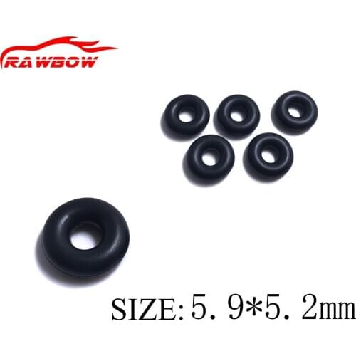100 PCS Size 5.9*5.2 mm Fuel Injector O Ring 21003 For Car