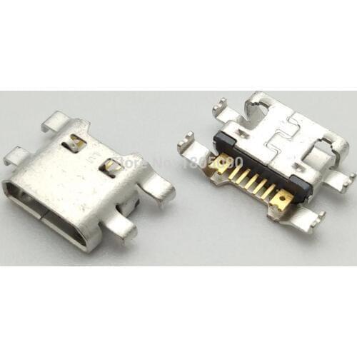50pcs Micro USB Jack Charging Socket Port Plug Dock Connector For LG K4 K10 M160 K8 M200N K520 X Cam K580 Power K220DS K500N