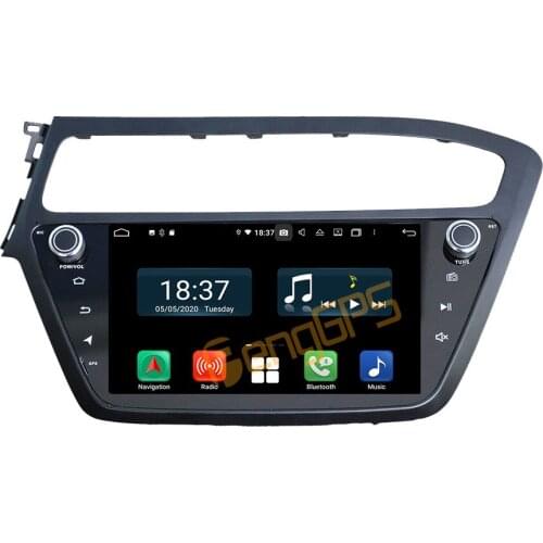 Android 10.0 Radio For Hyundai I20 2018 Touchscreen Multimedia GPS Navigation Headunit DVD Player Stereo Carplay DSP PX6 6 Core