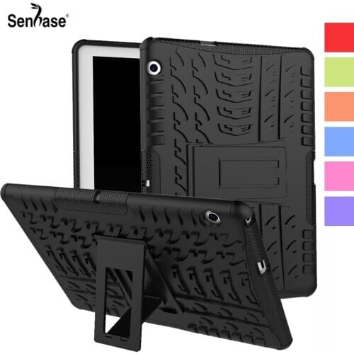 For Huawei MediaPad T3 10 AGS-W09 AGS-L09 AGS-L03 9.6 inch Case Heavy Duty Shockproof PC Silicon Hybrid Stand Tablet Cover