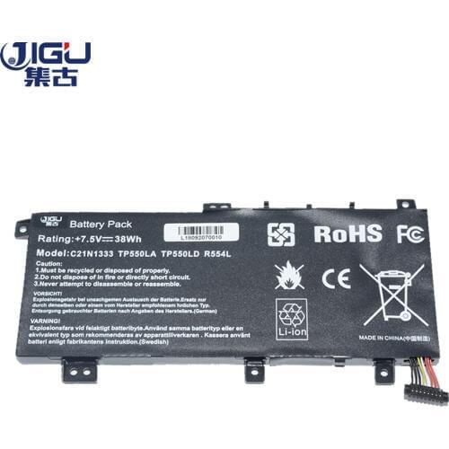 JIGU New Laptop Battery C21N1333 C21NI333 For Asus TP550L TP550LA TP550LD TP550LJ Transformer Book Flip tp550 X454