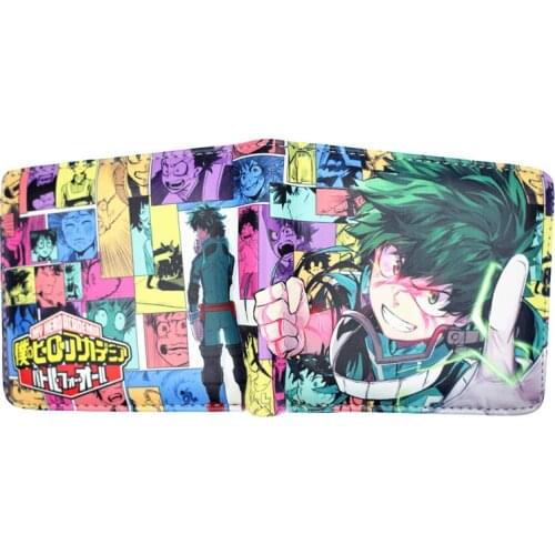 My Hero Academia Wallet Short Purse With Coin Pocket