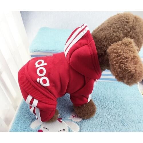 Spring Autumn Pet Clothes Overalls Pet Jumpsuit Puppy Cat Clothing 4 Legs Dog Coats Costume