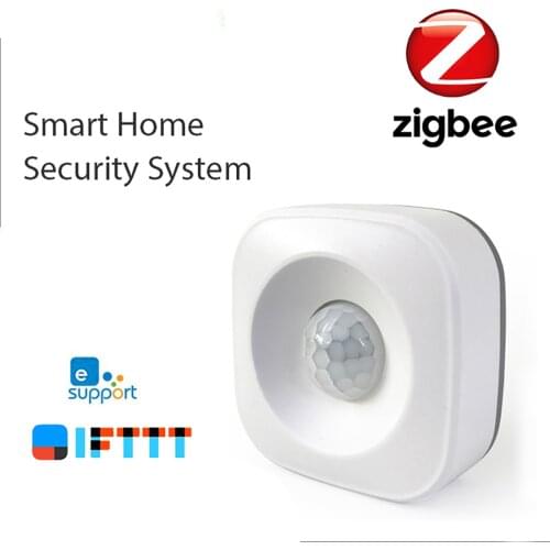 EWelink Powered ZigBee PIR Motion Sensor Wireless Passive Infrared Detector 360° Detection Angle Security Burglar Alarm Sensor