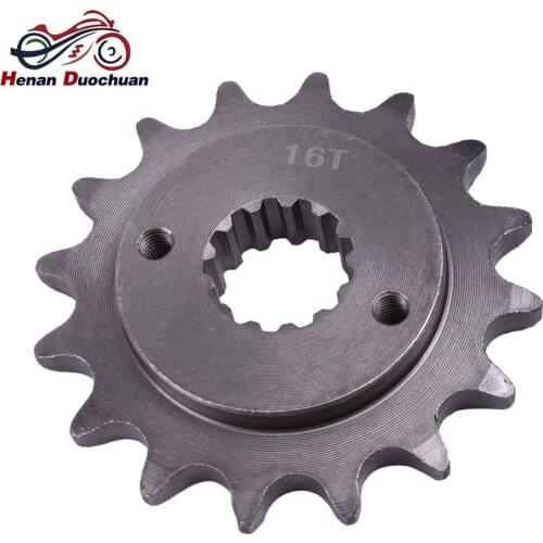 525 16T 16 tooth Front Sprocket Gear For Honda VT600 CD Shadow Deluxe VT 600 NT650 NT650K Hawk NTV650 BROS NTV NT 650 GT