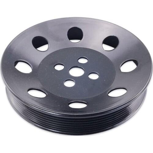 Used for excavator 6D102 engine fan pulley 8 slot size 180 * 39 * 19