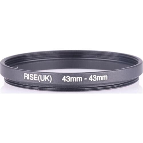 RISE(UK) 43mm-43mm 43-43mm 43 to 43 Extending Filter Ring Adapter