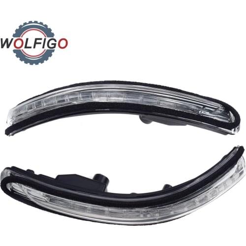 Left Right Car Rearview Mirror LED Turn Signal Light Mirror Indicator Lamp Flashing for KIA Rio 2012-2017 87624-1W000 876141W000