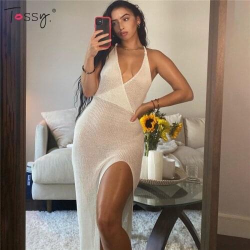 TOSSY Summer Dresses With Lace