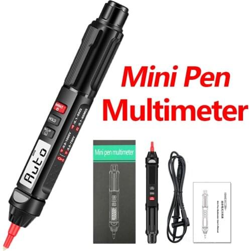 Pen Type Smart Mini Digital Multimeter Handheld Electrician Tester With NCV Zero line and Live Line Phase Sequence Measurement