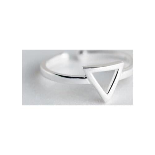 Punk Triangle Rings For Women Girls Fashion Irregular Finger Rings Gift 2021 Female Jewelry Party
