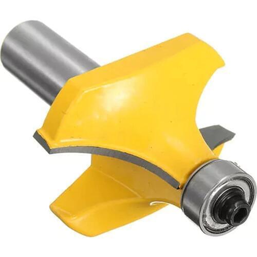1/2 x 3/8 Inch Carbide Router Bit Round Over Edging Router Bit Wood Working Cutter