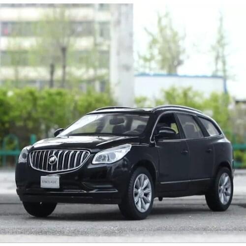 1: 32 Buick Enclave Alloy Car Model Return Door Toy Car Off Road Vehicle Boys Birthday Christmas New Year Gift