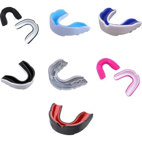 1pc Boxing Taekwondo Mouth Guard EVA Oral Mouthguard Shield Football Basketball Shockproof Martial Sport Safety Teeth Protectorm