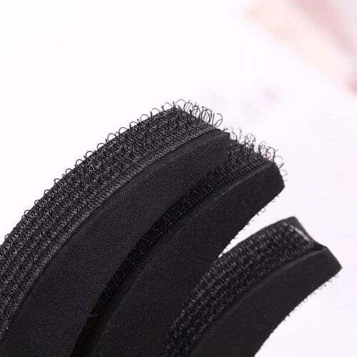 3Pcs/lot Hair Pads Hair Volume Increase Puff Hair Bun Maker Donut Magic Foam Sponge Bump Up Insert Base Hair Styling Accessories