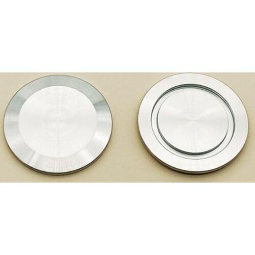 304 Stainless Steel KF Vacuum Flange Blind Plate Blank Blind Flange for Solid End Cap Flange Baffle Plate Vacuum Flange Fitting