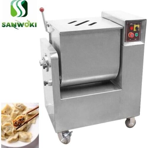 50L pork chicken meat stirring machine buns filling agitator sausage meat mixer machine Stainless steel meat blender machine