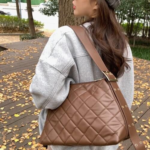 FANTASY Hot Sale High Capacity PU Messenger Shoulder Bags For Women Vintage Classic Handbags Female Wild Luxury Fashion Work Bag