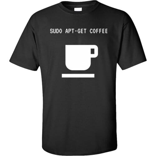 Graphic Tops Tees Mens T Shirts Cafzinho Linux Geek Tshirt Short Sleeve Tops & Tees New Coming O Neck Cotton T-shirt